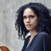 Award-winning female violinist mentoring students through new musical residency